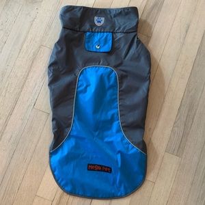 Blue/Grey High Visibility Dog Jacket
